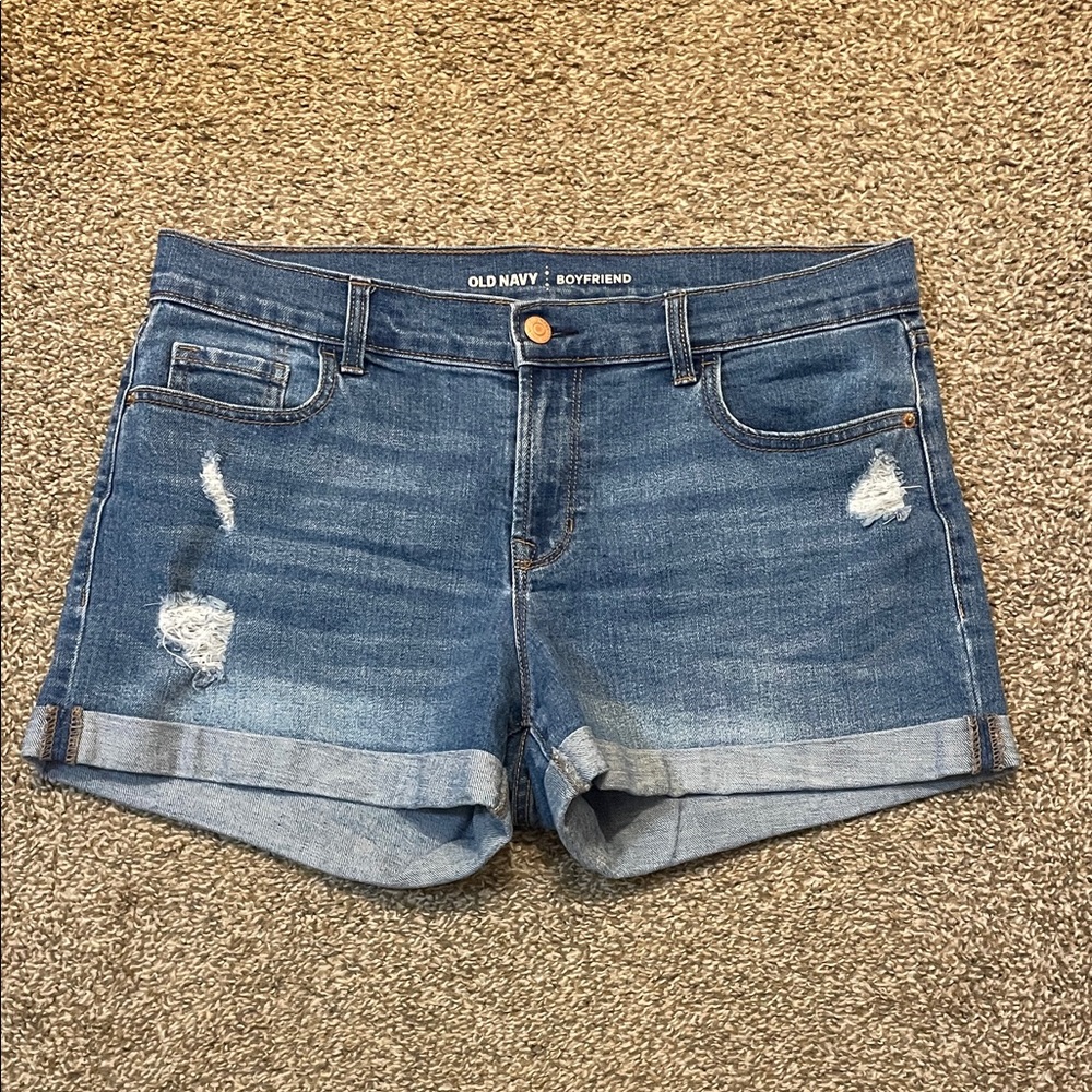 Old Navy Distressed Jean Shorts